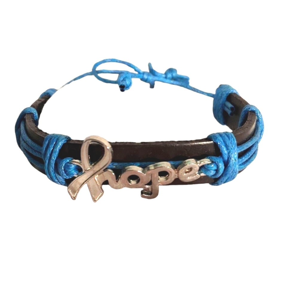 HOPE Leather & Rope Bracelet 3949